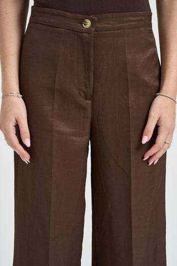 Pantalone donna dritto moro - 4