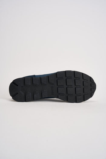 Sneakers uomo in suede blu - 9