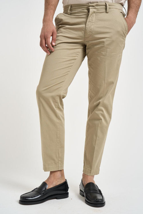 Pantalone uomo chino beige