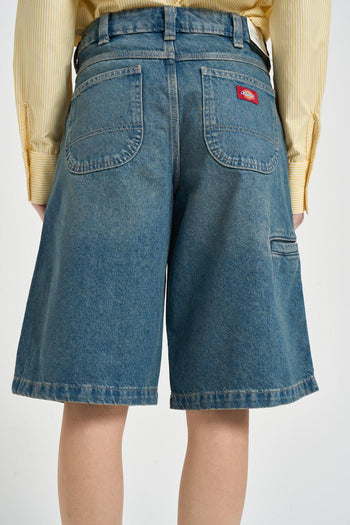 Bermuda donna in denim - 4