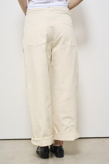 Jeans donna beige - 3