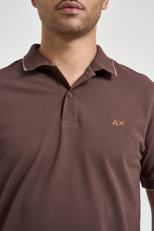 Polo uomo marrone - 2