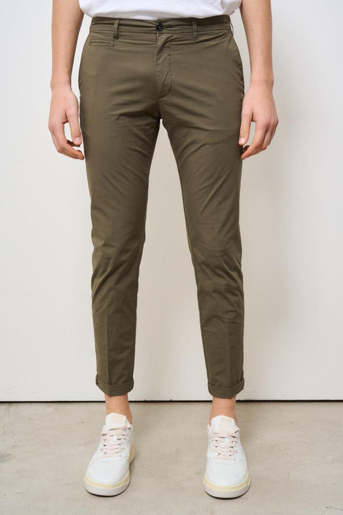 Pantalone uomo verde militare