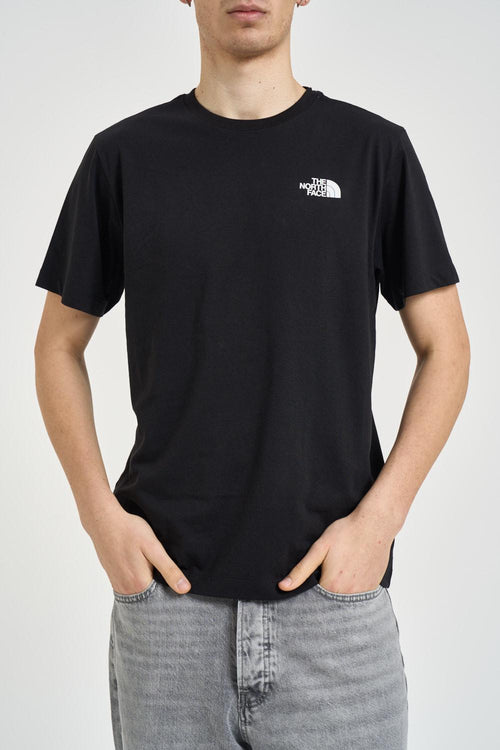 T-shirt uomo girocollo nera