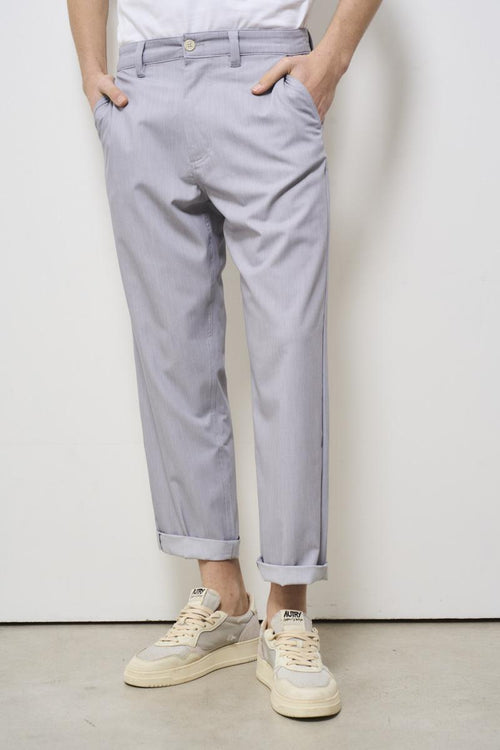 Pantalone uomo dritto grigio