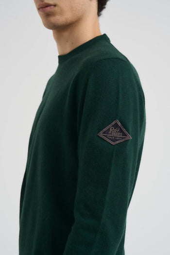 Maglia uomo girocollo verde - 3