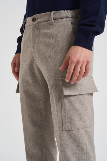 Pantalone uomo cargo fango - 5
