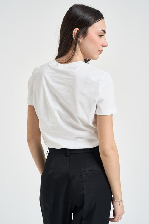 T-shirt donna logo bianca - 2