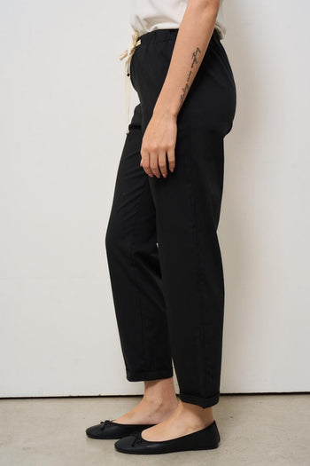 Pantalone donna regular nero - 3