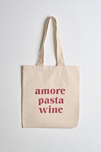 Tote bag donna Amore Pasta Wine ecru AMORE PASTA UNICA INCLOTH 