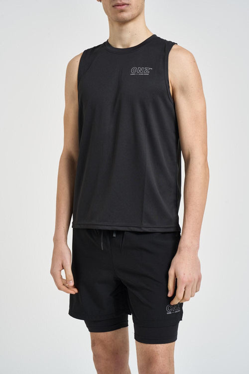 Canotta uomo sportiva nera