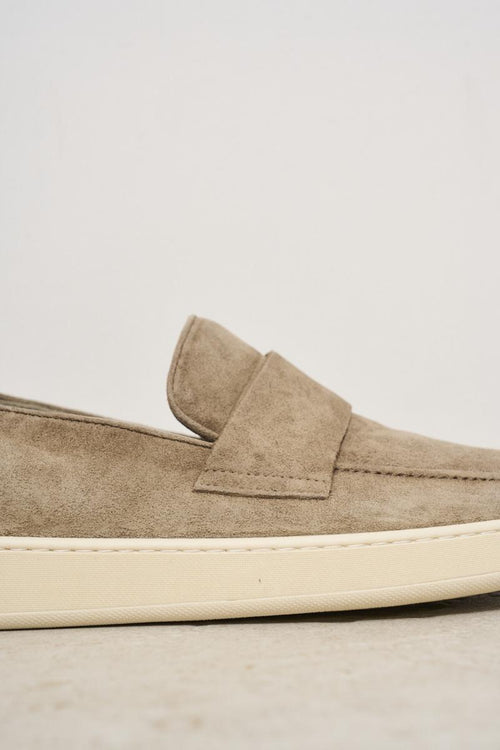 Mocassino uomo 1940 in suede beige - 2