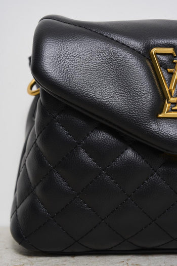 Black women's shoulder bag - 3