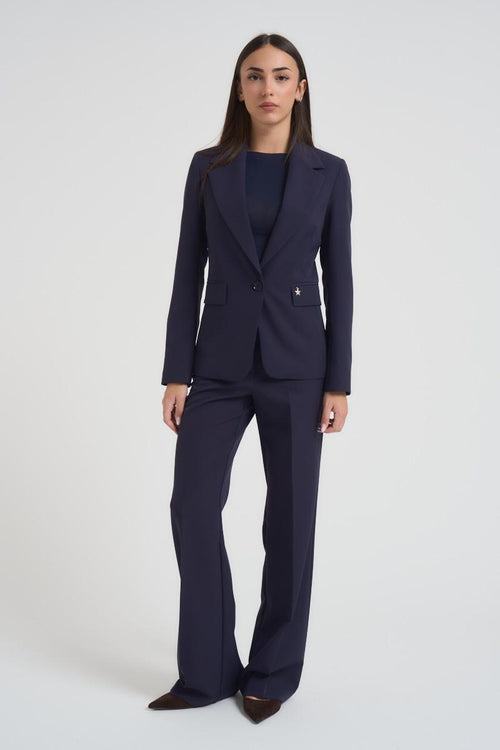 Completo abito donna blu