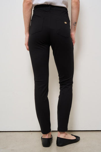 Pantalone donna skinny nero - 5