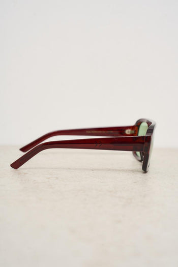 Women's burgundy sunglasses - 3