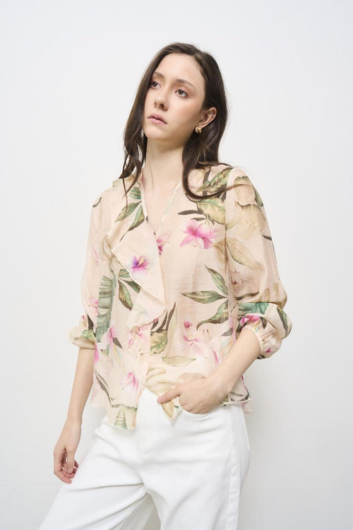 Women's floral blouse