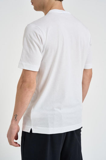 T shirt uomo girocollo bianca - 3