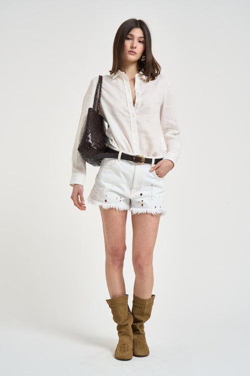 Camicia donna bianca