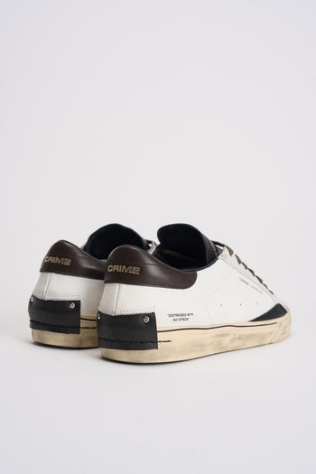 Sneakers uomo nera effetto vintage - 6