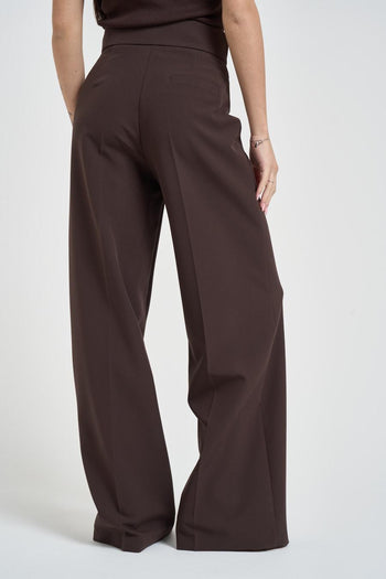 Pantalone donna gamba larga moro<BR/> - 3