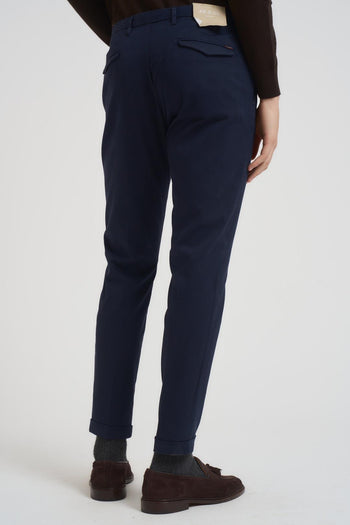 Pantalone uomo dritto blu - 4