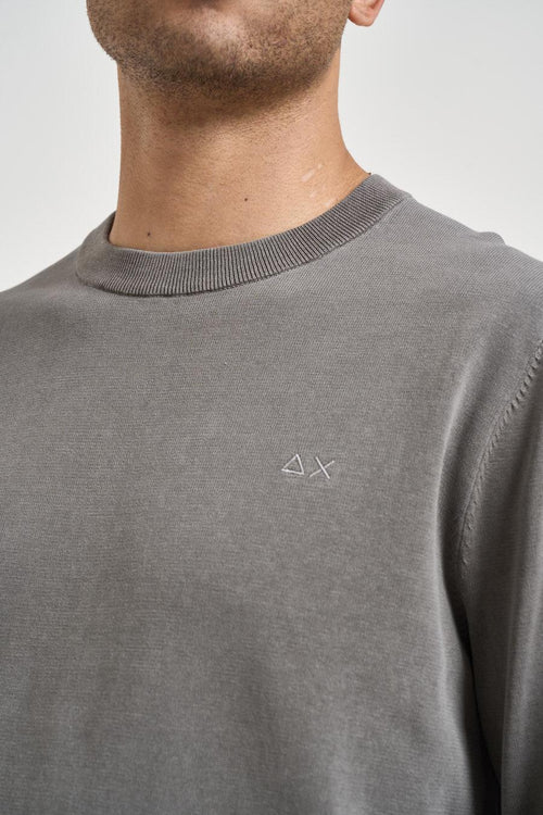 Maglia uomo girocollo grigia - 2