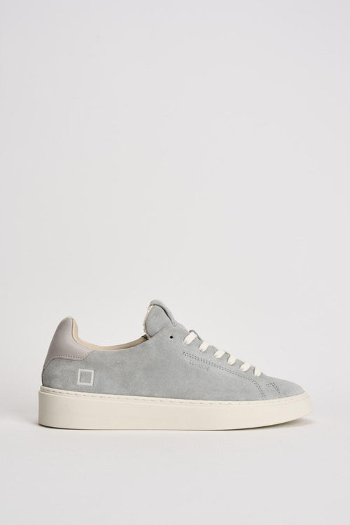 Sneakers uomo Levante in camoscio grigia