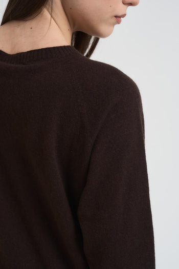 Maglia donna girocollo moro - 5