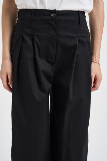 Pantalone donna carrot fit nero - 4
