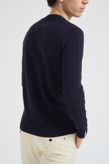Girocollo uomo Urban Basic blu - 4