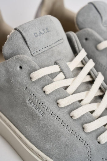 Sneakers uomo Levante in camoscio grigia - 5