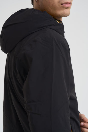 Giubbotto uomo double face nero e beige - 6