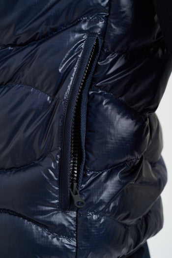 Giubbotto uomo smanicato blu - 6