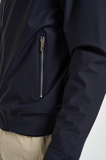 Giubbotto uomo tecnico blu navy - 4