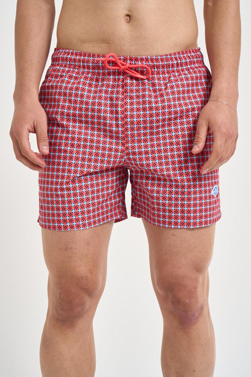Costume uomo in fantasia rosso