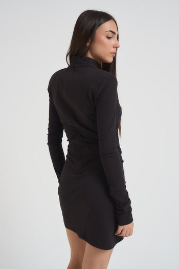 Abito donna mini nero - 6