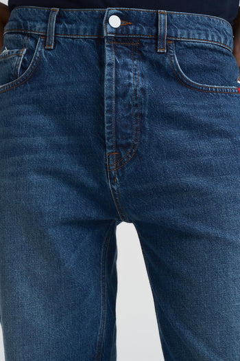 Jeans uomo blu scuro - 6