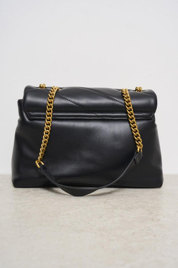 Borsa donna trapuntata nera - 6