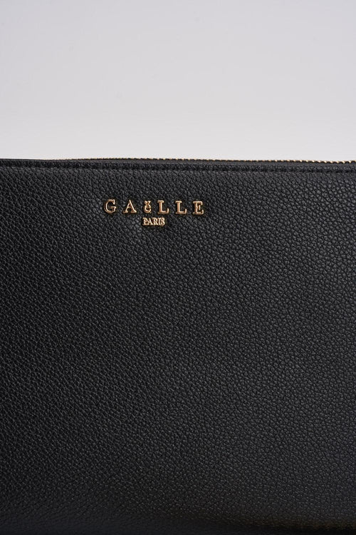 Pochette donna in ecopelle nera - 2