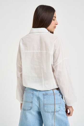 Camicia donna bianca - 4