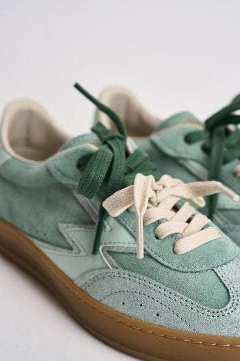 Sneakers donna verde - 4