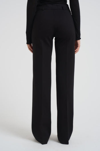 Pantalone donna a palazzo nero - 3