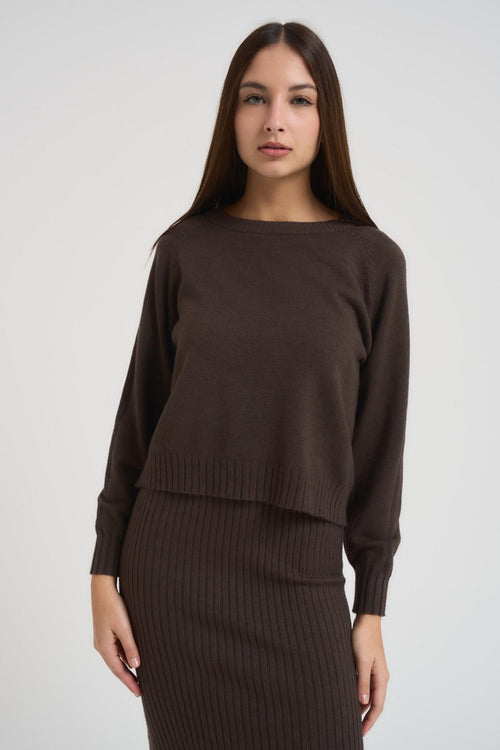 Set coordinato donna marrone - 2