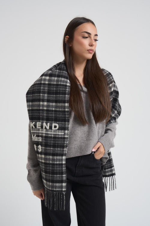 Sciarpa donna Pagella grigia