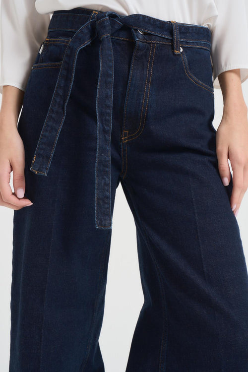 Jeans donna Elissa in denim scuro - 2