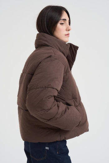 Piumino donna Sonic marrone - 4