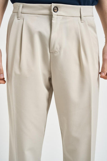 Pantalone uomo Army beige chiaro - 4