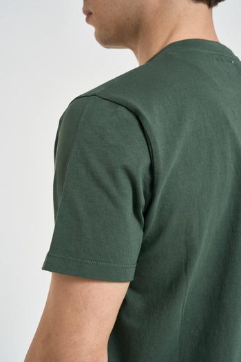 T-shirt uomo girocollo salvia - 4