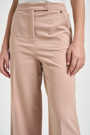 Pantalone donna a palazzo rosa - 5